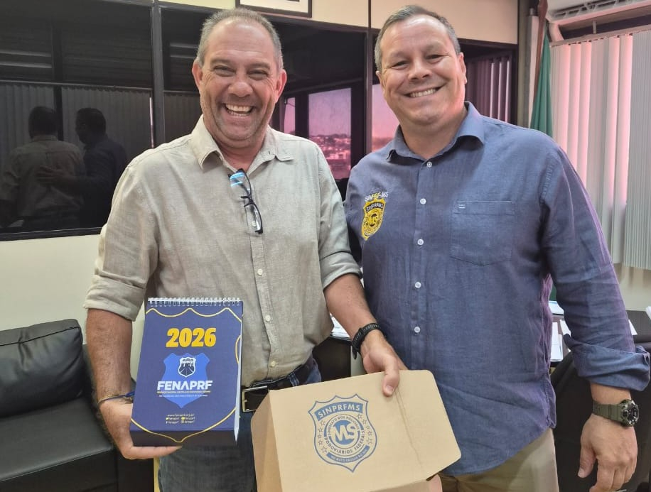 JOIN PRF 2026: Sinprf-MS recebe apoio da Fundesporte para transporte de atletas