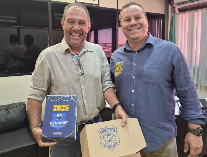 JOIN PRF 2026: Sinprf-MS recebe apoio da Fundesporte para transporte de atletas