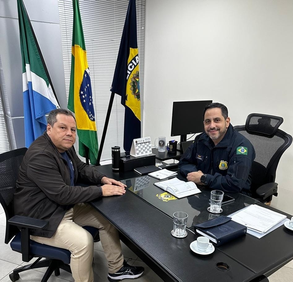 Presidente do SINPRF/MS se reúne com o Superintendente Regional da PRF