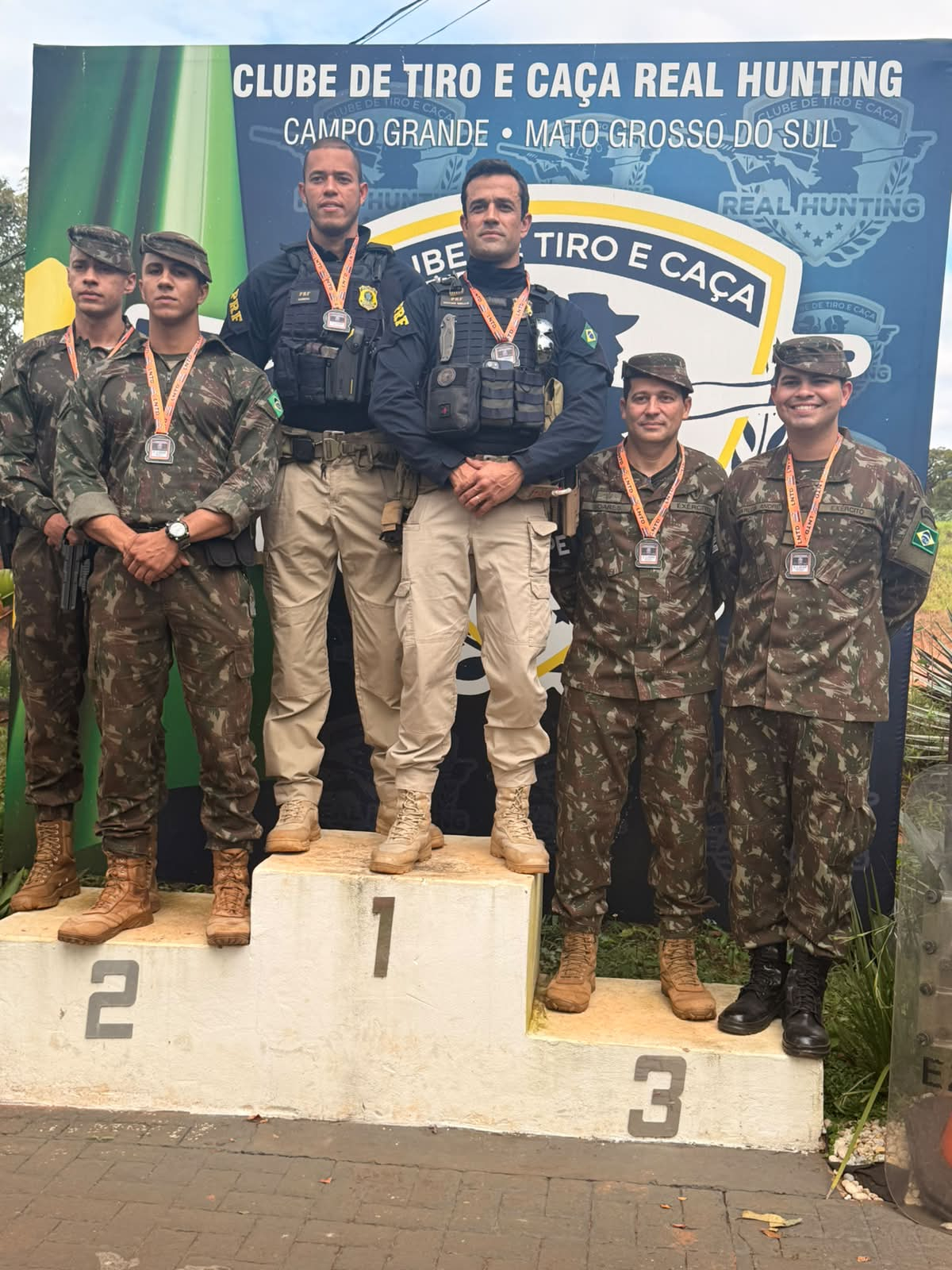 Policiais Rodoviários Federais conquistam 1º lugar em torneio de tiro defensivo em Campo Grande