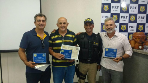 Inspetores da PRF-MS são homenageados durante encontro em Fortaleza