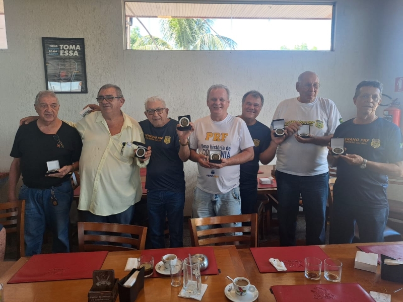 Ação dos veteranos da PRF promove integração e homenagens em Três Lagoas